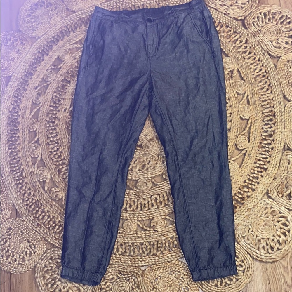 J. Crew 6 linen joggers